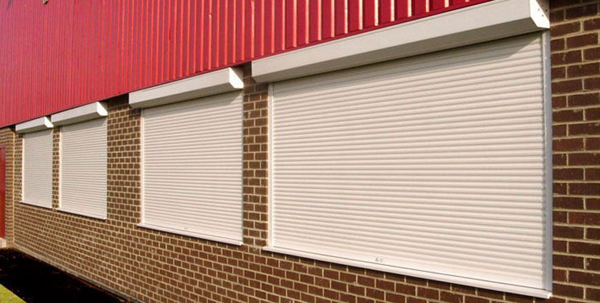 Security Shutters - WP38 Resin Filled Aluminium Shutter - Medium Security